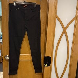 Johnny Was Black Denim with Red Accents